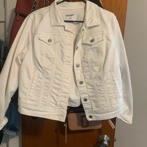 White Jean Jacket